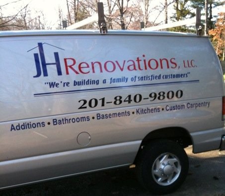 Jh renovations bergen county contractor van